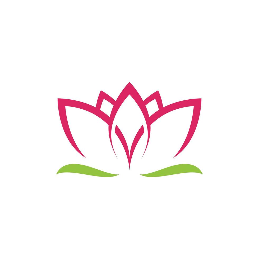 Beauty Lotus Vector Logo Template