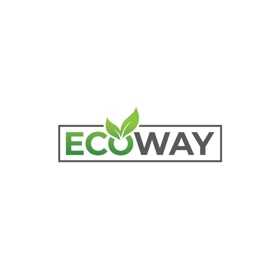 Vector eco-friendly text labels for eco, natural, organic product packaging design