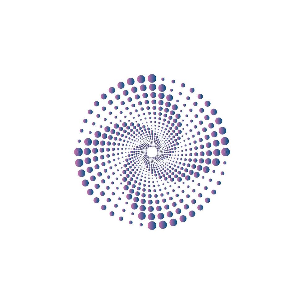 Vector gradient abstract logo flat design