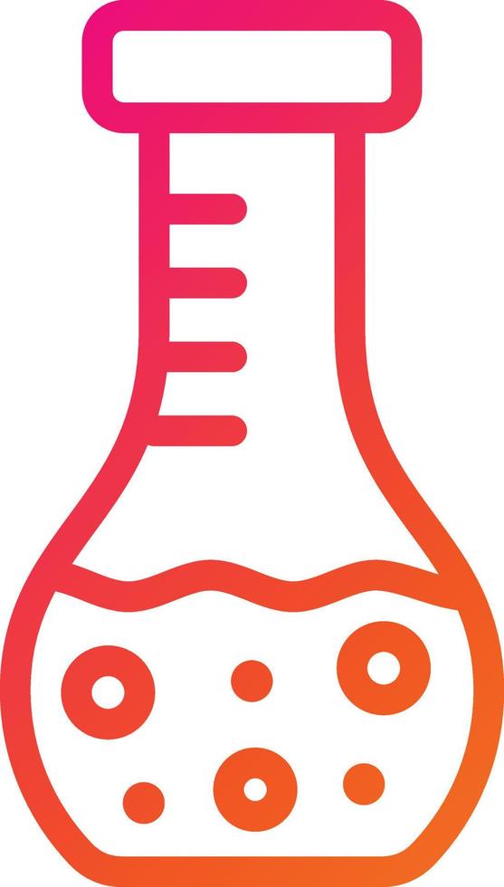 Volumetric flask Vector Icon Design Illustration