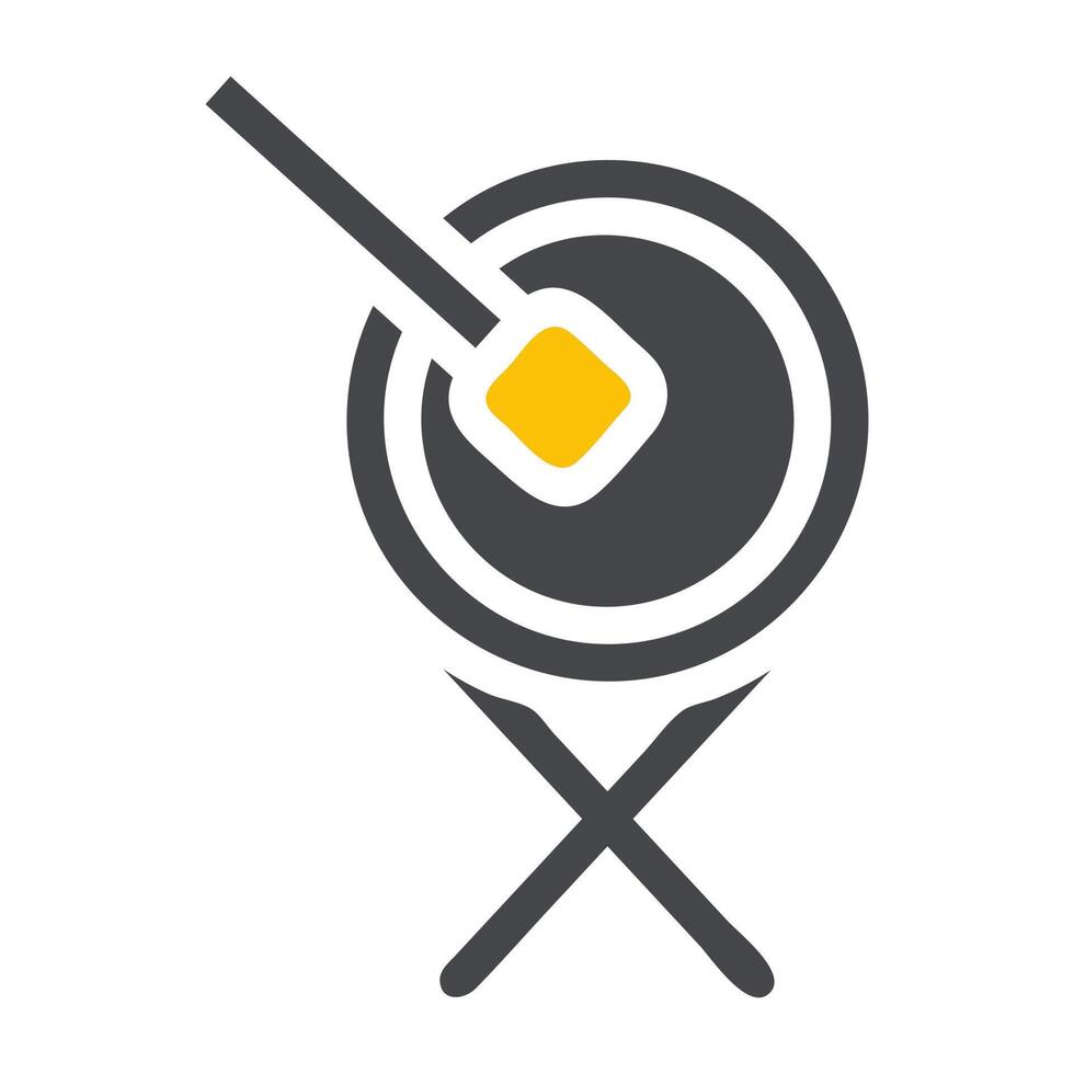 bedug drum icon solid grey yellow style ramadan illustration vector element and symbol perfect.