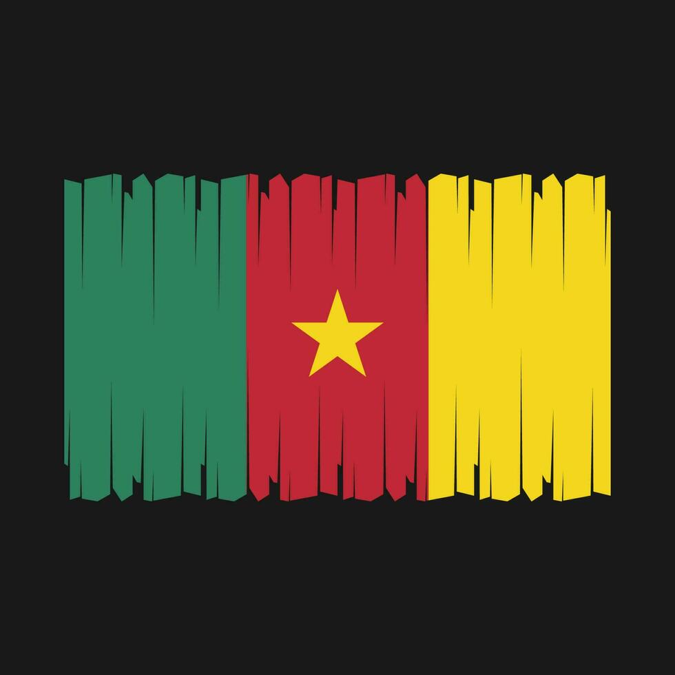 Cameroon Flag Vector