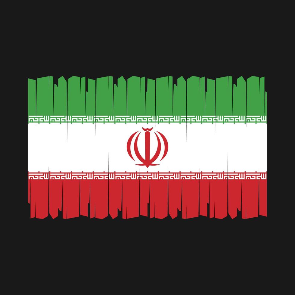 Iran Flag Vector
