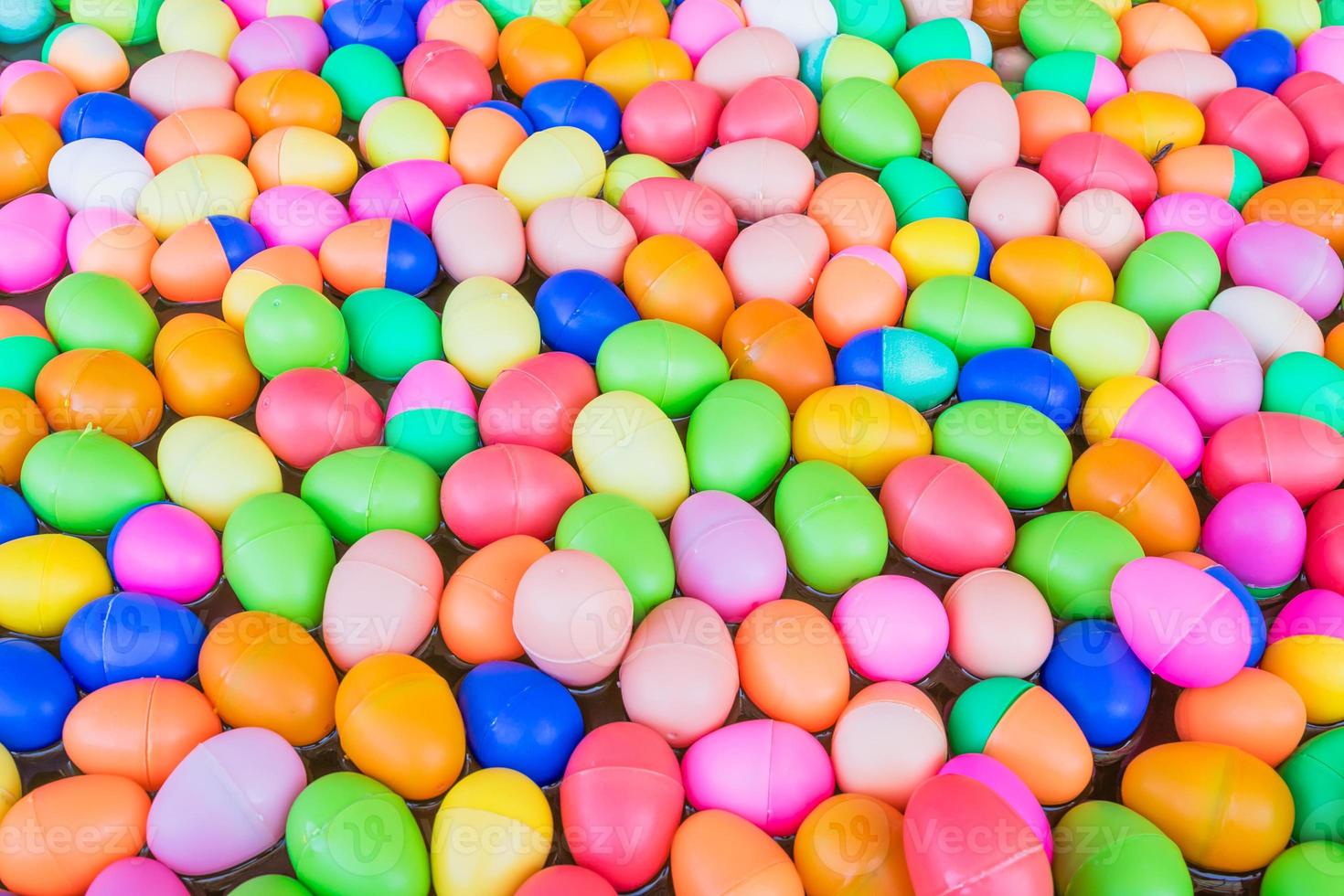 The Colorful easter eggs photo