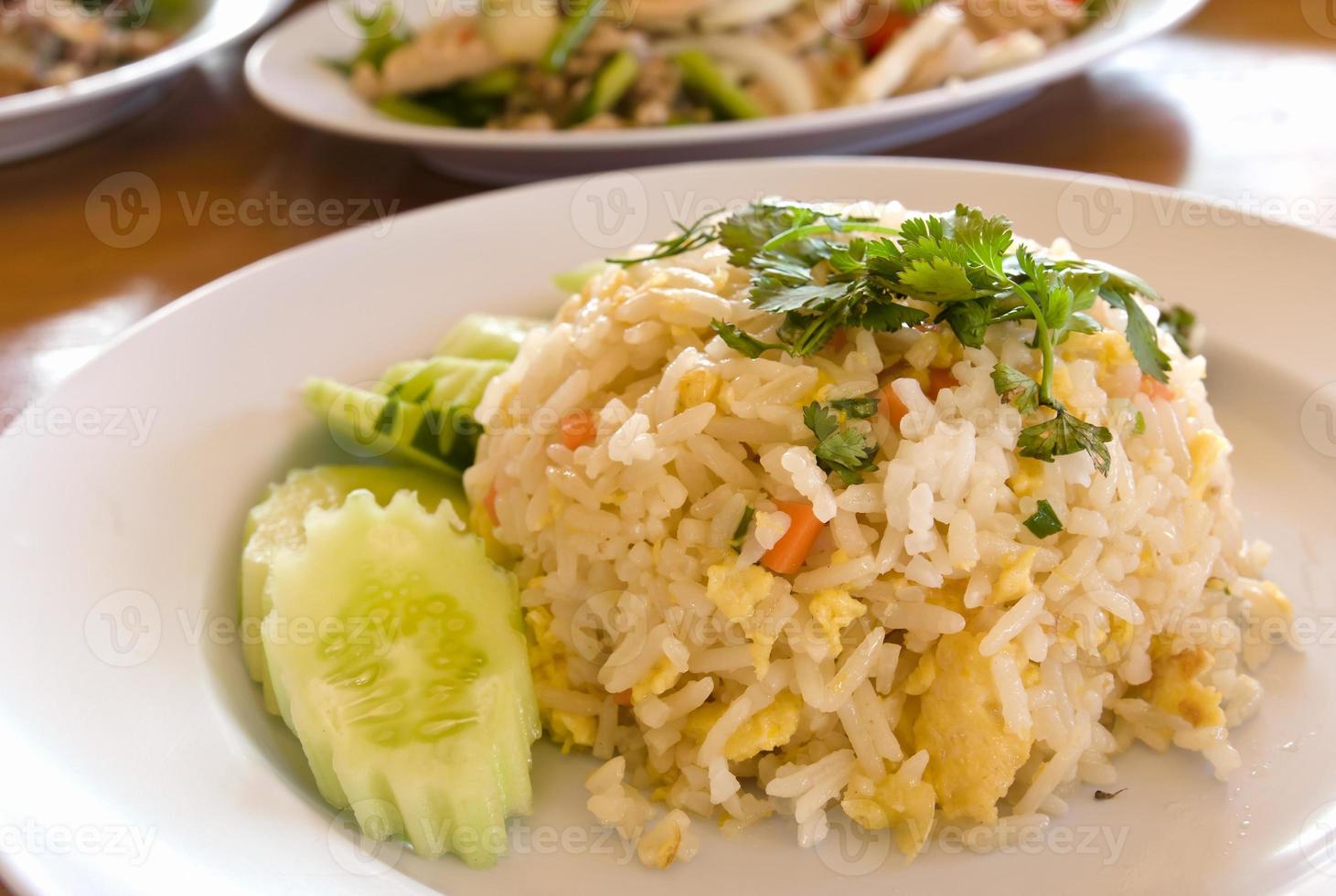 Thai food fried rice photo