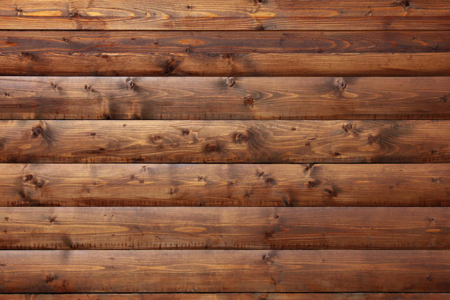 close up of wall made of wooden planks photo