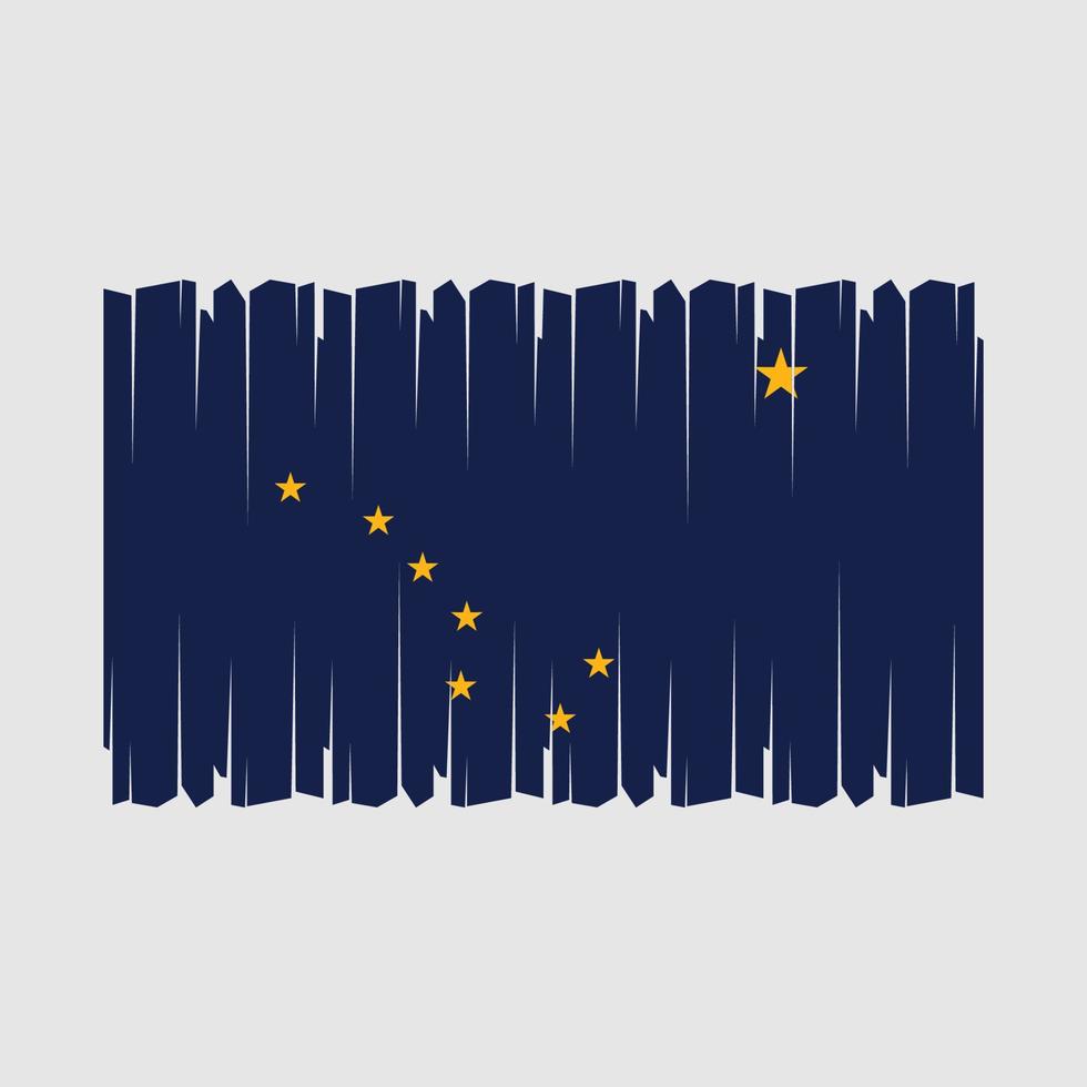 Alaska Flag Vector