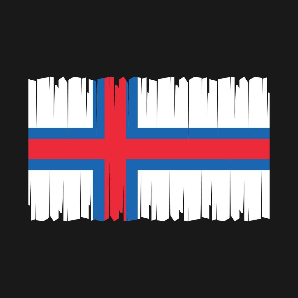 Faroe Islands Flag Vector