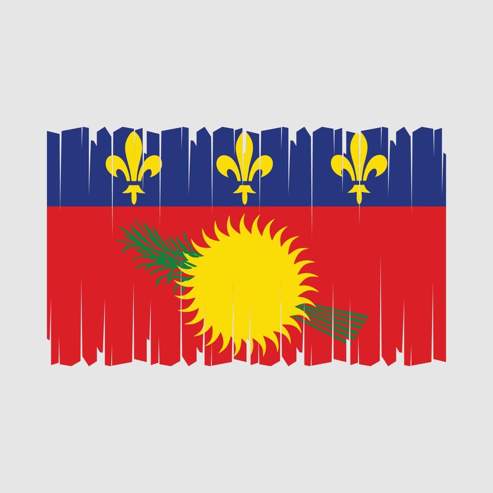 Guadeloupe Flag Vector