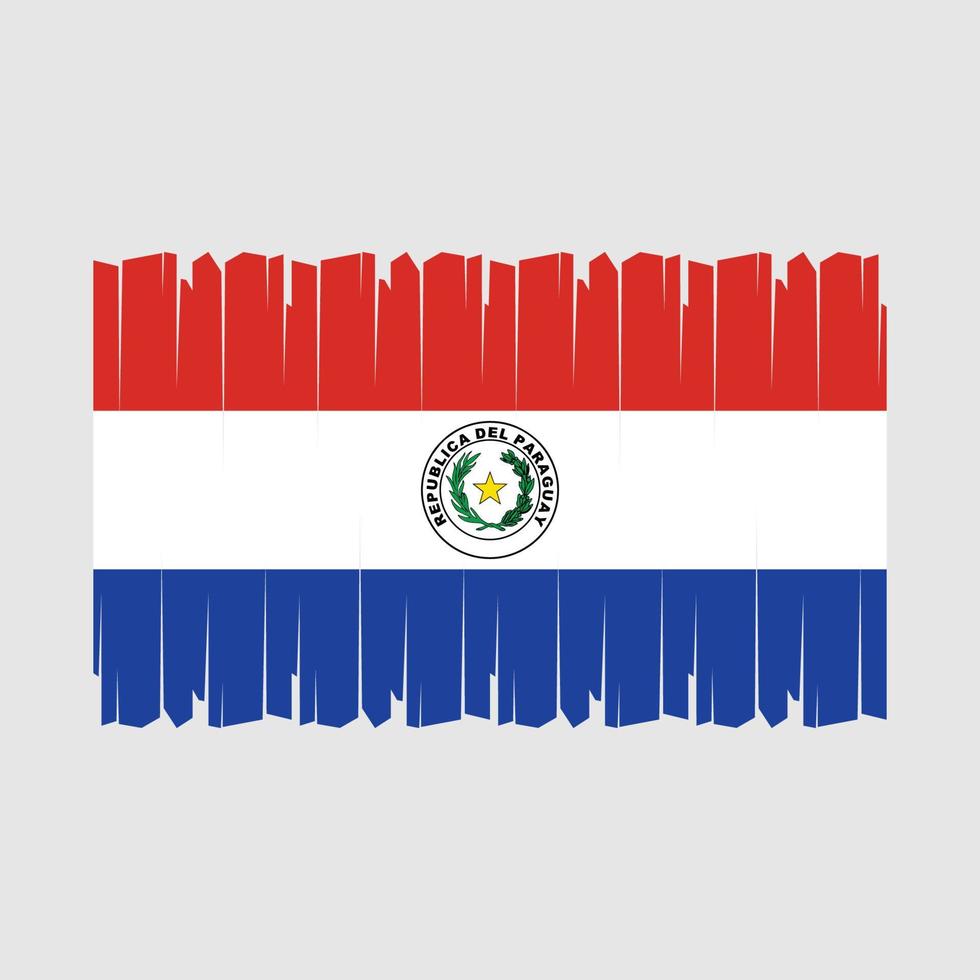 Paraguay Flag Vector