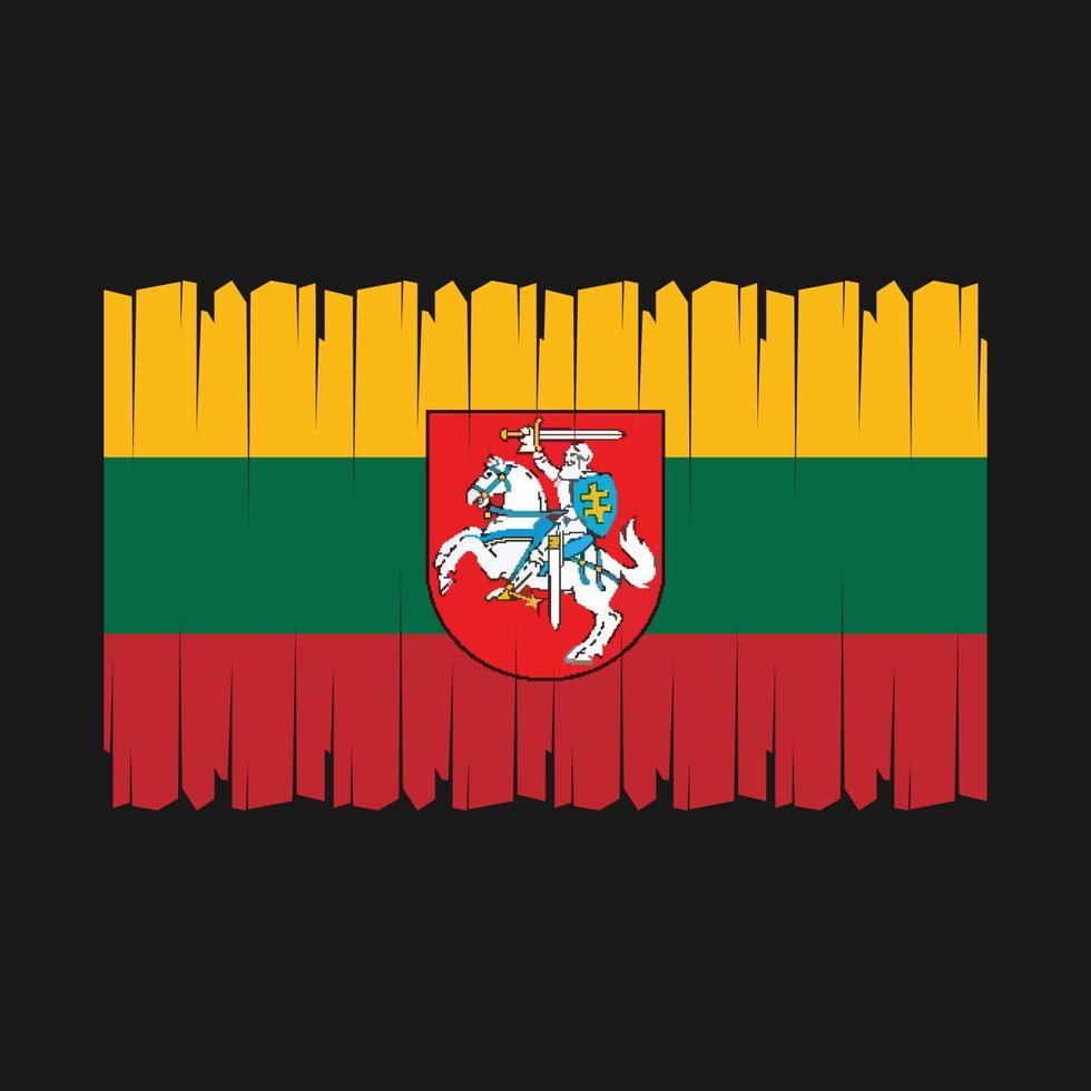Lithuania Flag Vector