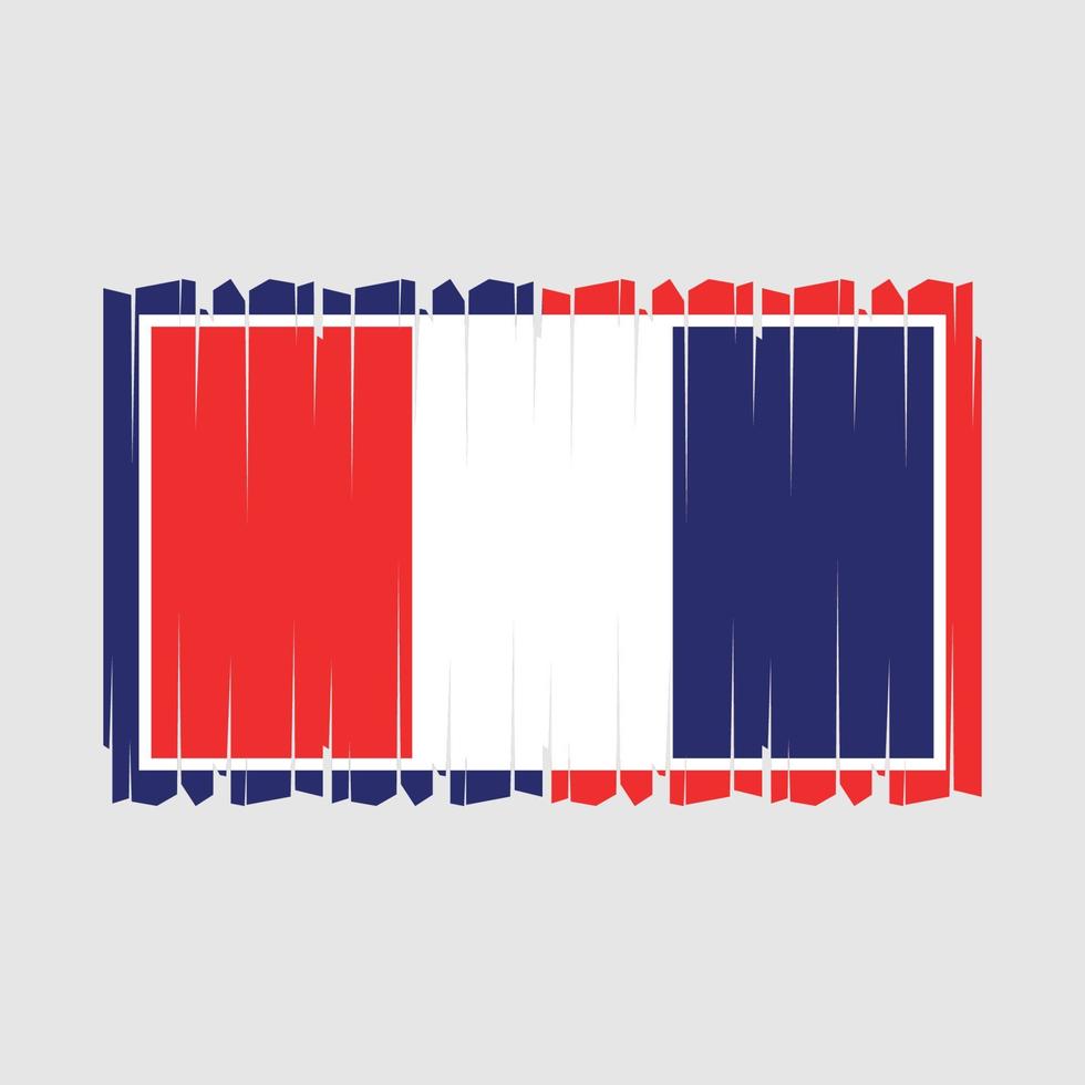 France Flag Vector