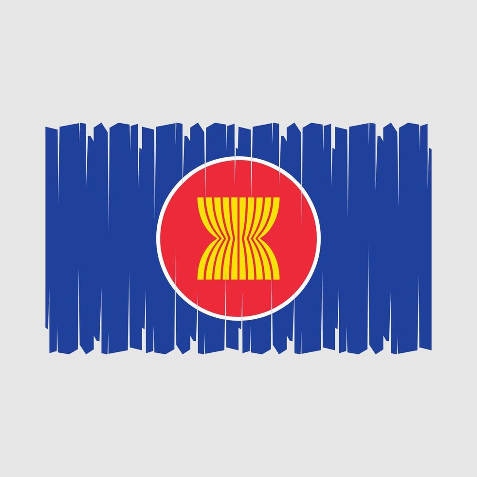 asean bandera vector