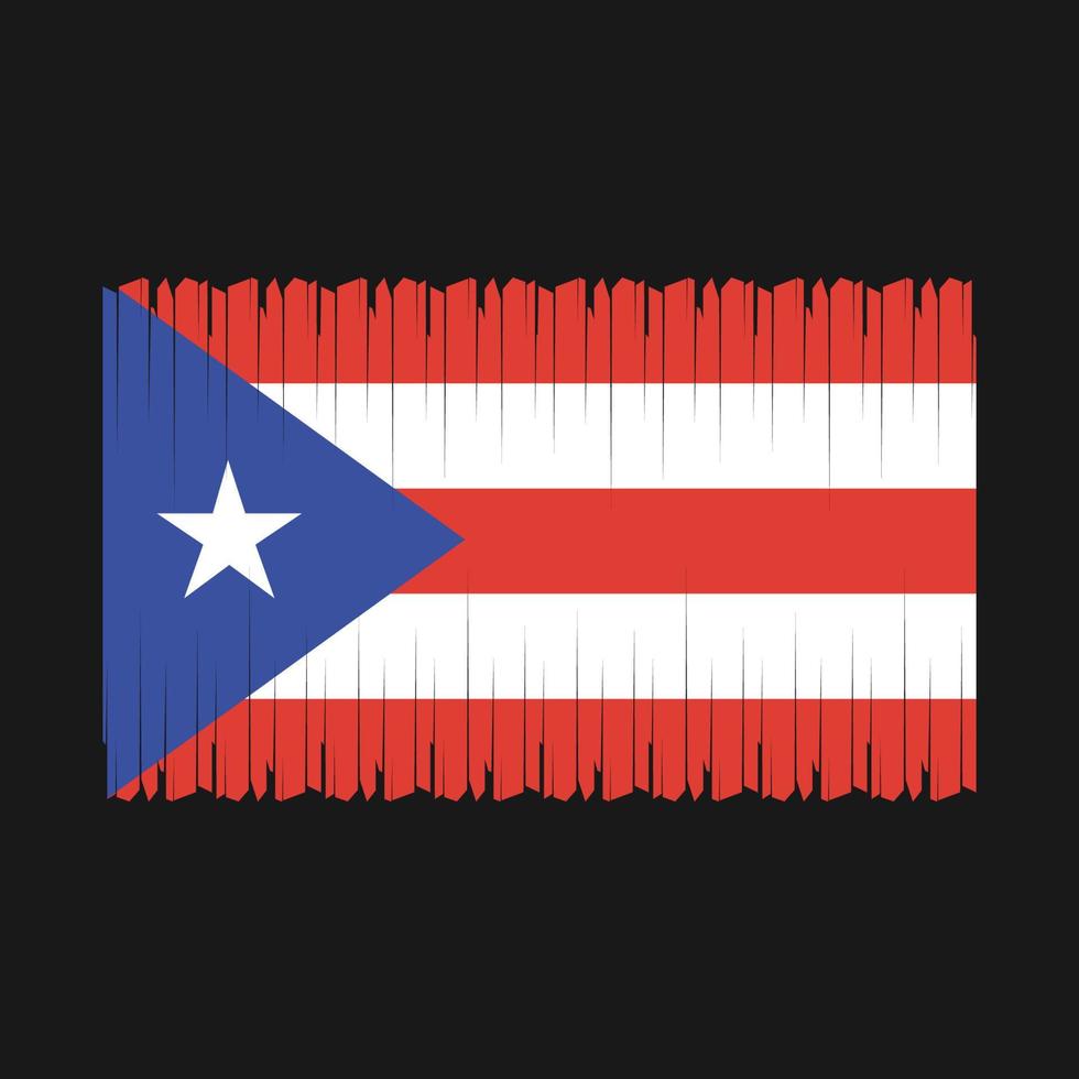 Puerto Rico Flag Vector