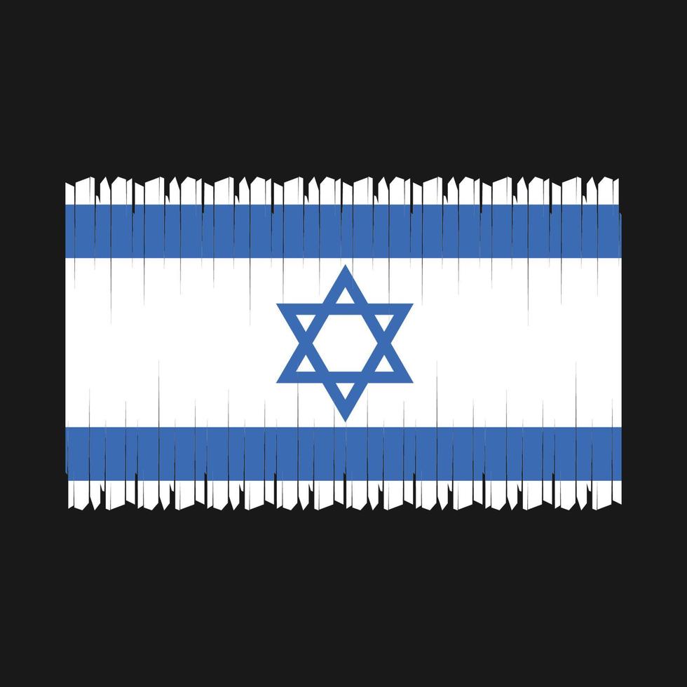 vector de bandera de israel