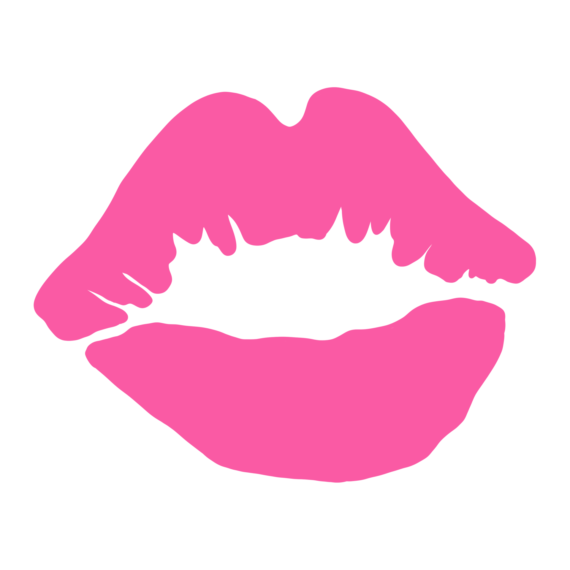 Pink Beautiful Lips 21692433 PNG