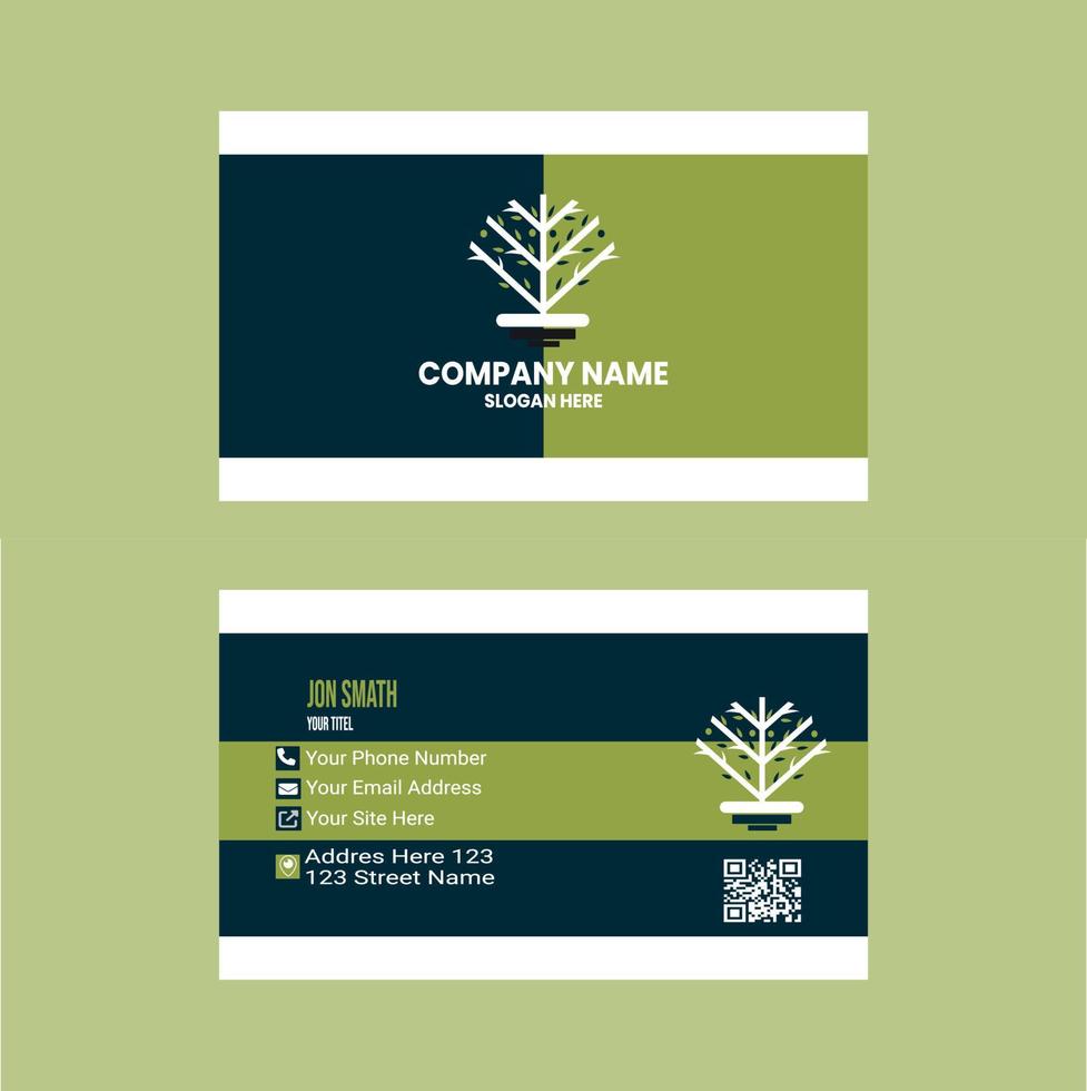 unique. modern, luxuries', minimalist business  Card Design vector