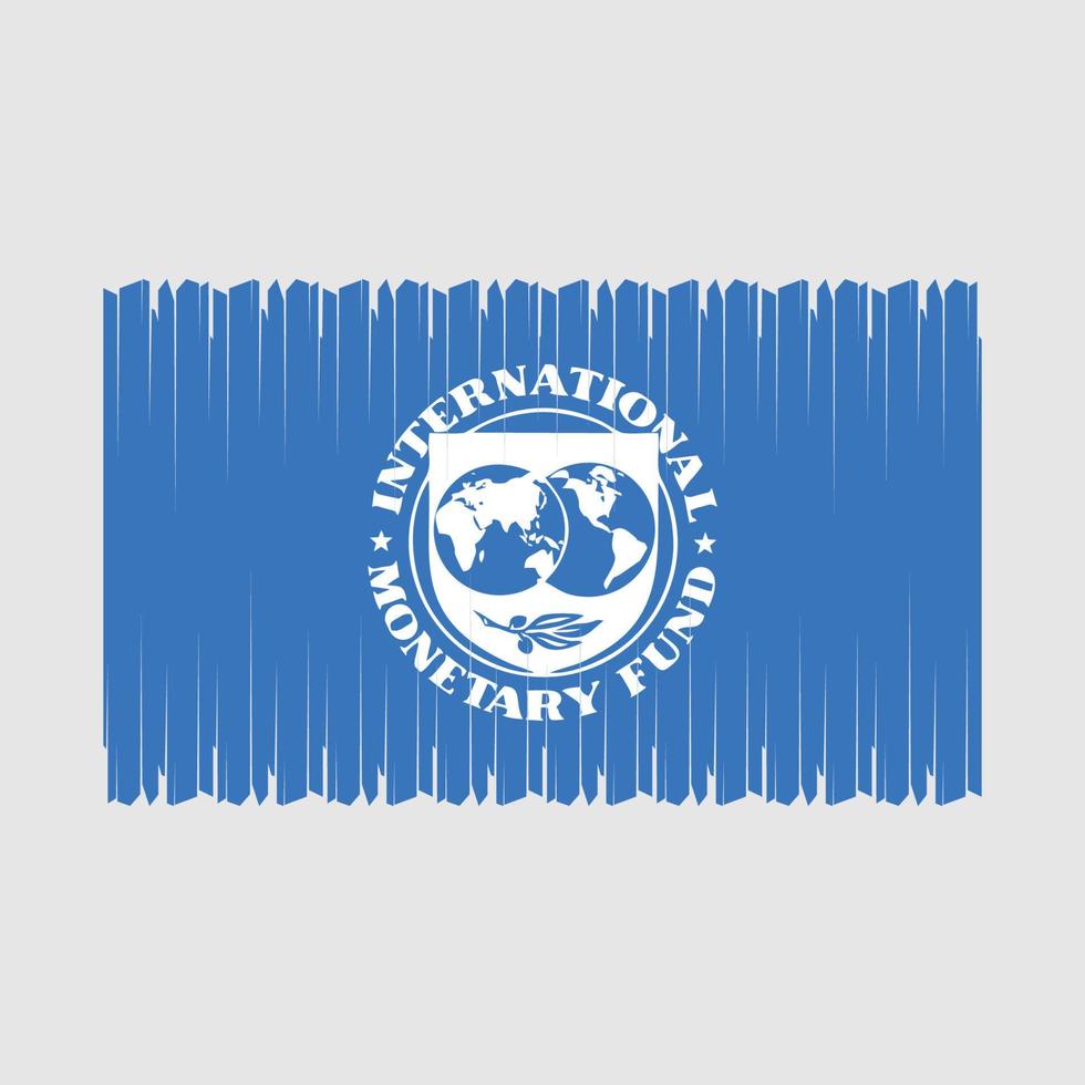 IMF Flag Vector Illustration