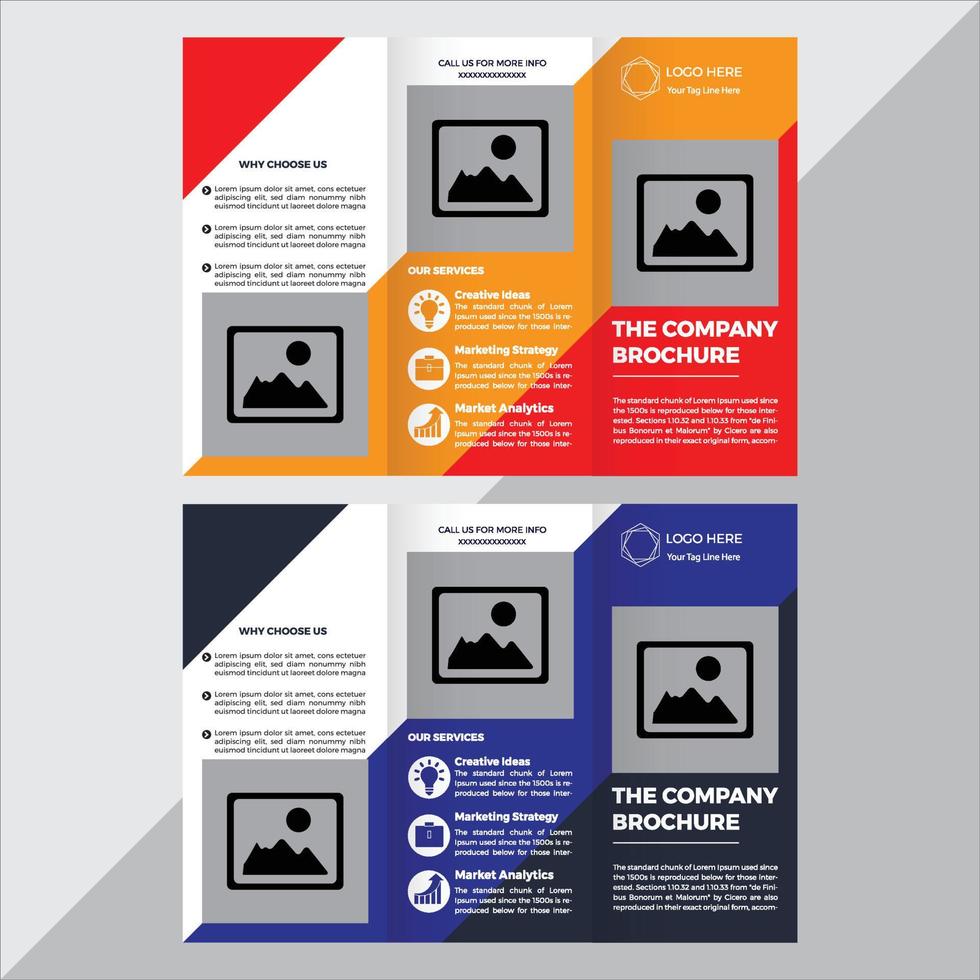 Corporate Flyer Template vector