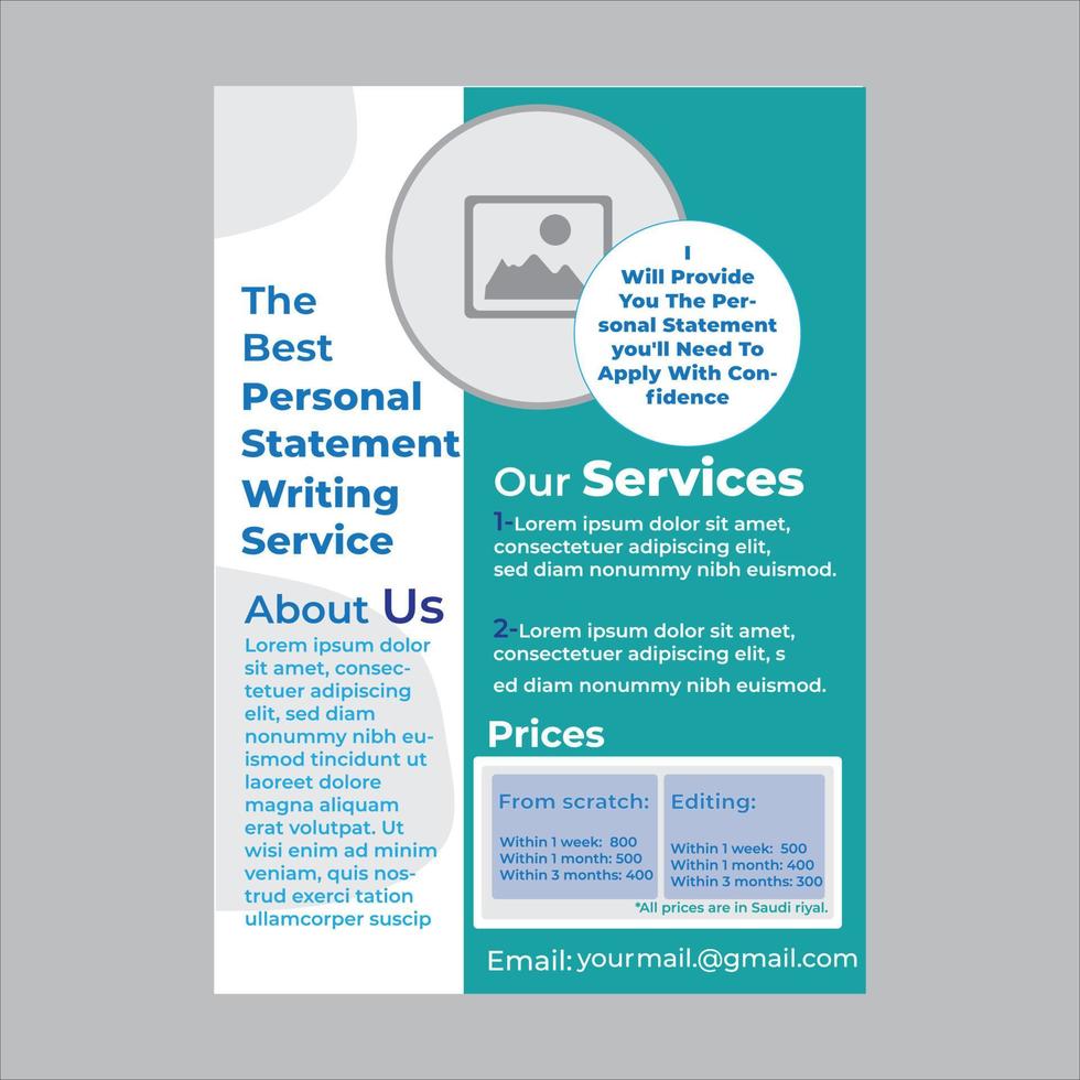 Corporate Flyer Design vector