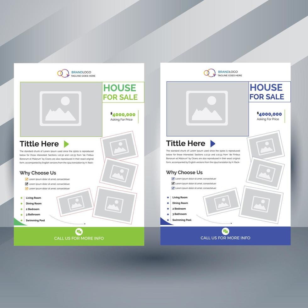 Corporate Flyer Design vector