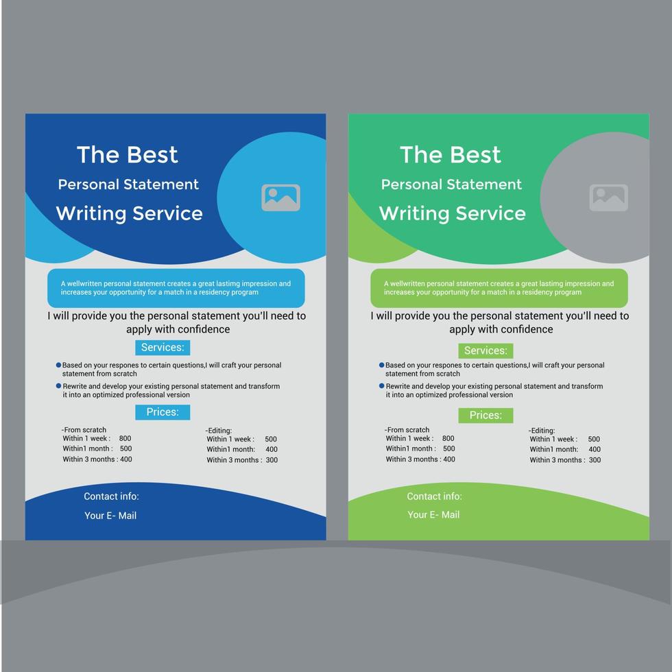 Corporate Flyer Design vector