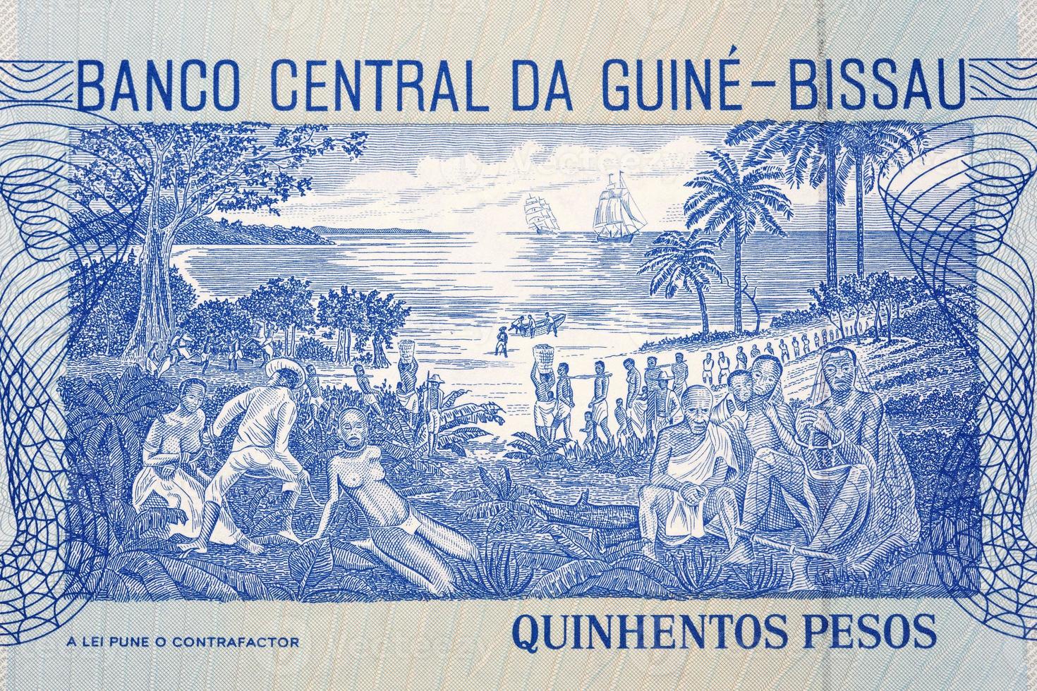 Slavery  from Guinea-Bissau  peso photo