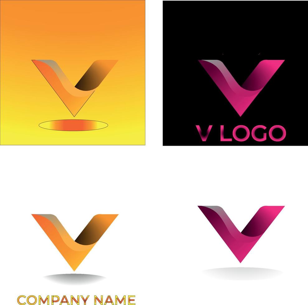 Letter A, S, L logo design vector