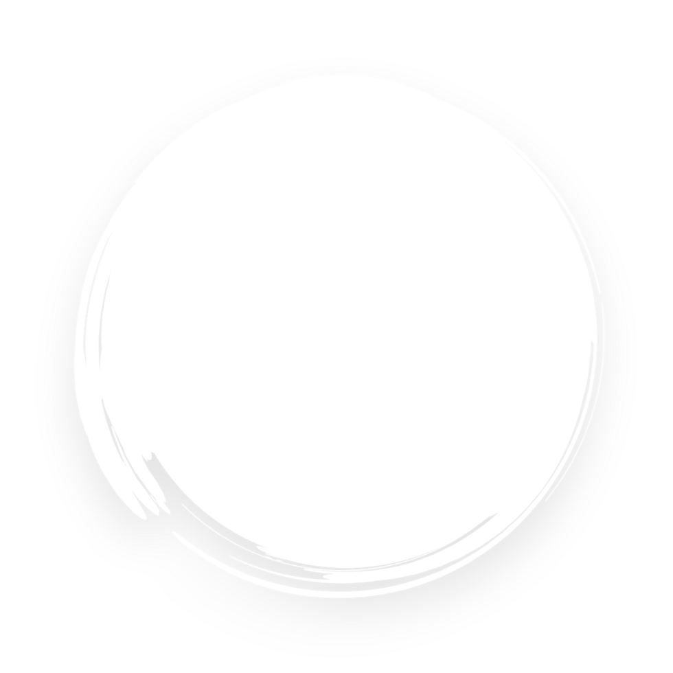 cadre de cercle blanc png