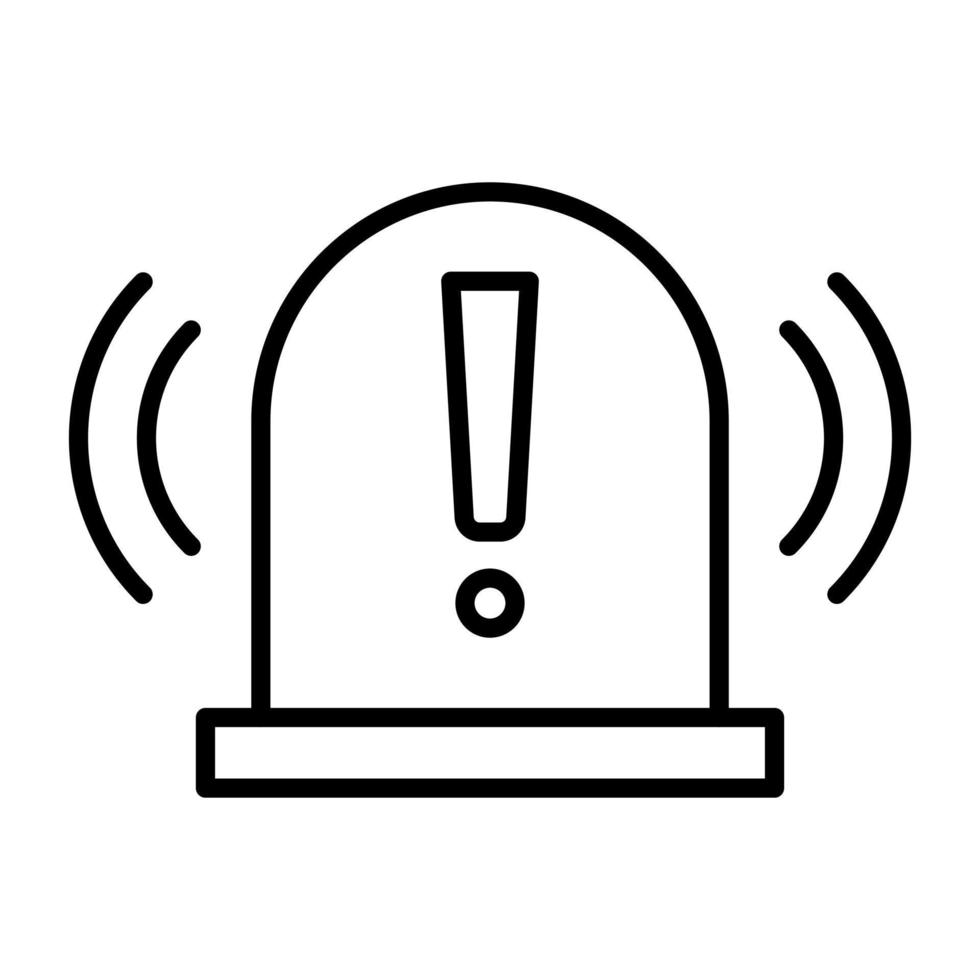 Fire Alarm vector icon