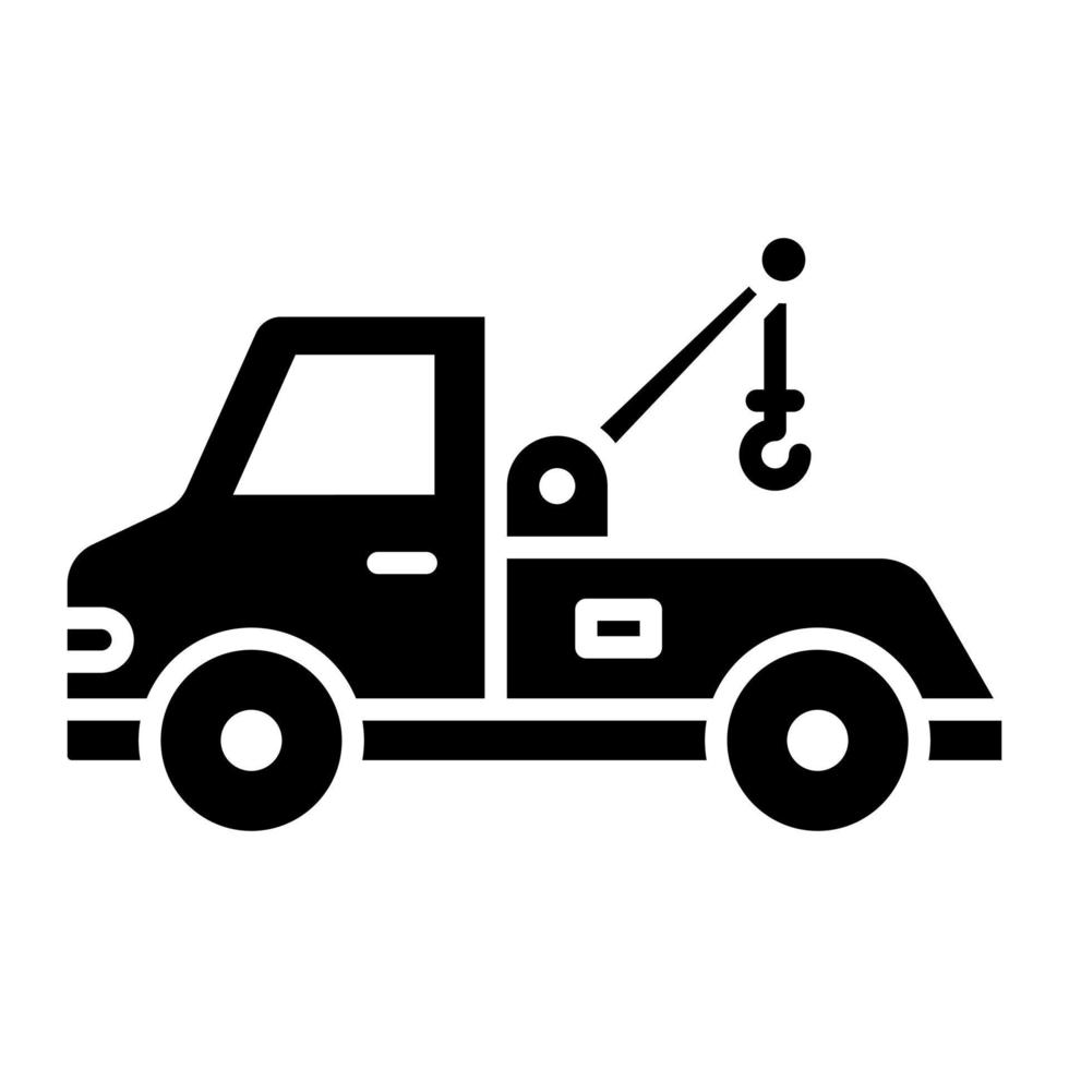Tow Truck vector icon