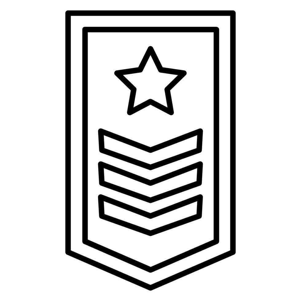 Army Chevron vector icon