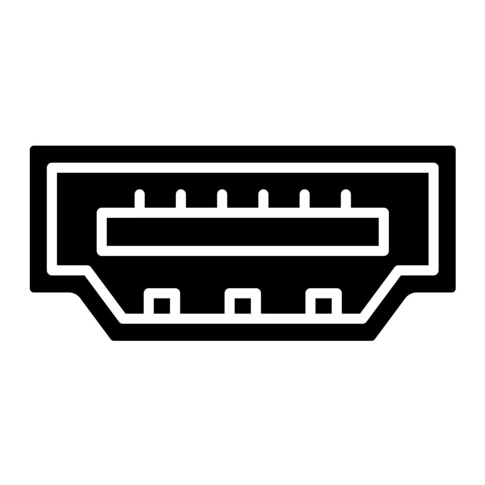 Hdmi Port vector icon