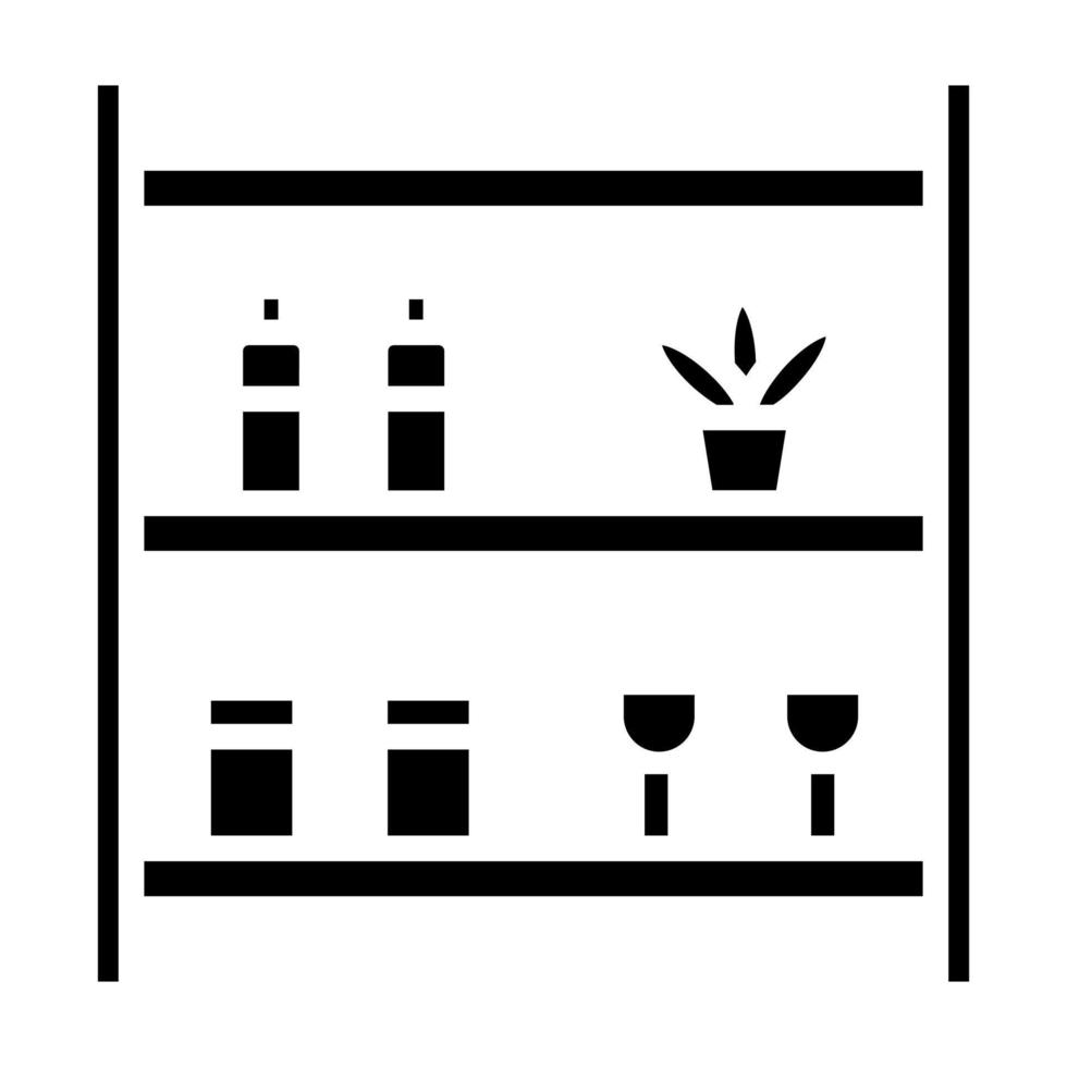 Shelves vector icon 21694009 Vector Art at Vecteezy
