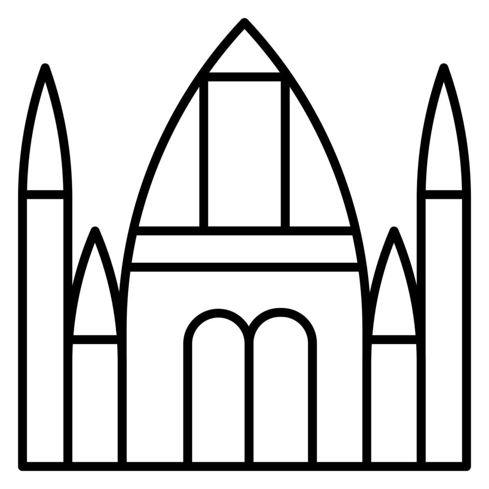 sagrada familia vector icono