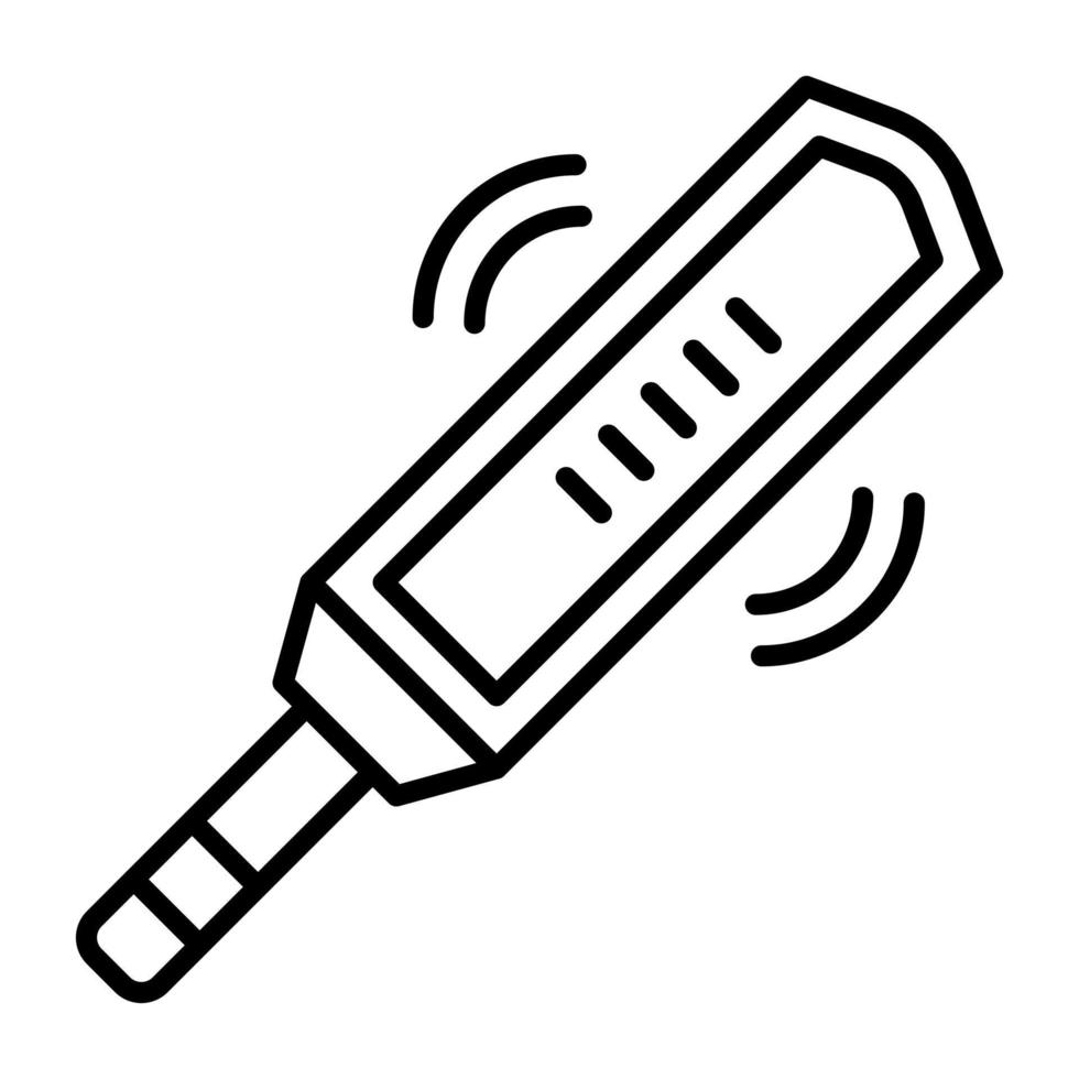 Detector vector icon