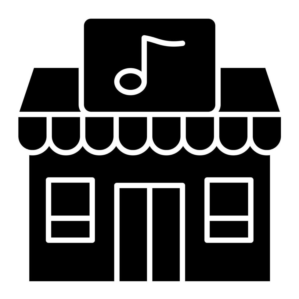 Music Shop vector icon