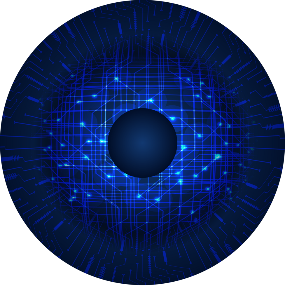 Augenausschnitt der modernen Technologie png