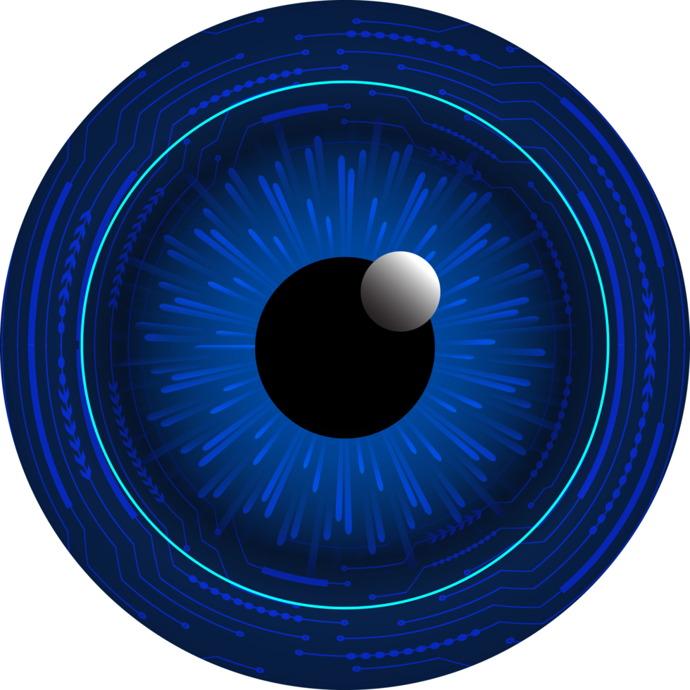 Modern Technology Eye Crop-out png