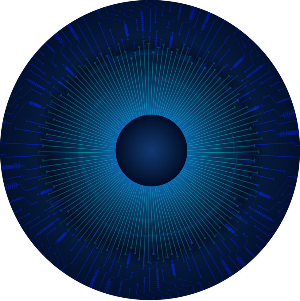Modern Technology Eye Crop-out png