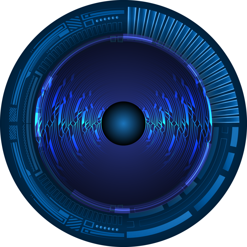 Modern Technology Eye Crop-out png