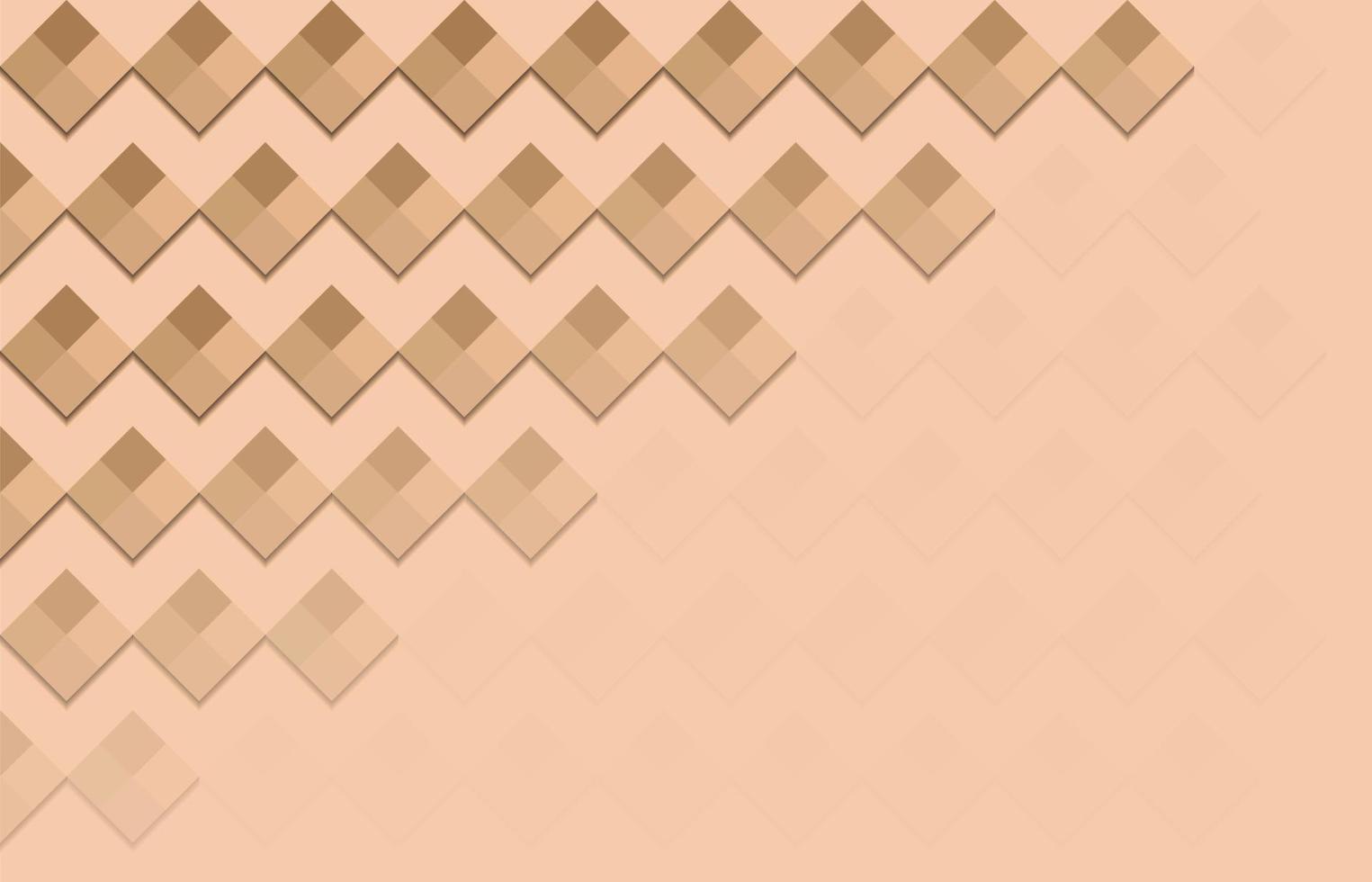 Minimalistic Tan Abstract Geometric Rhombus Background Pattern vector