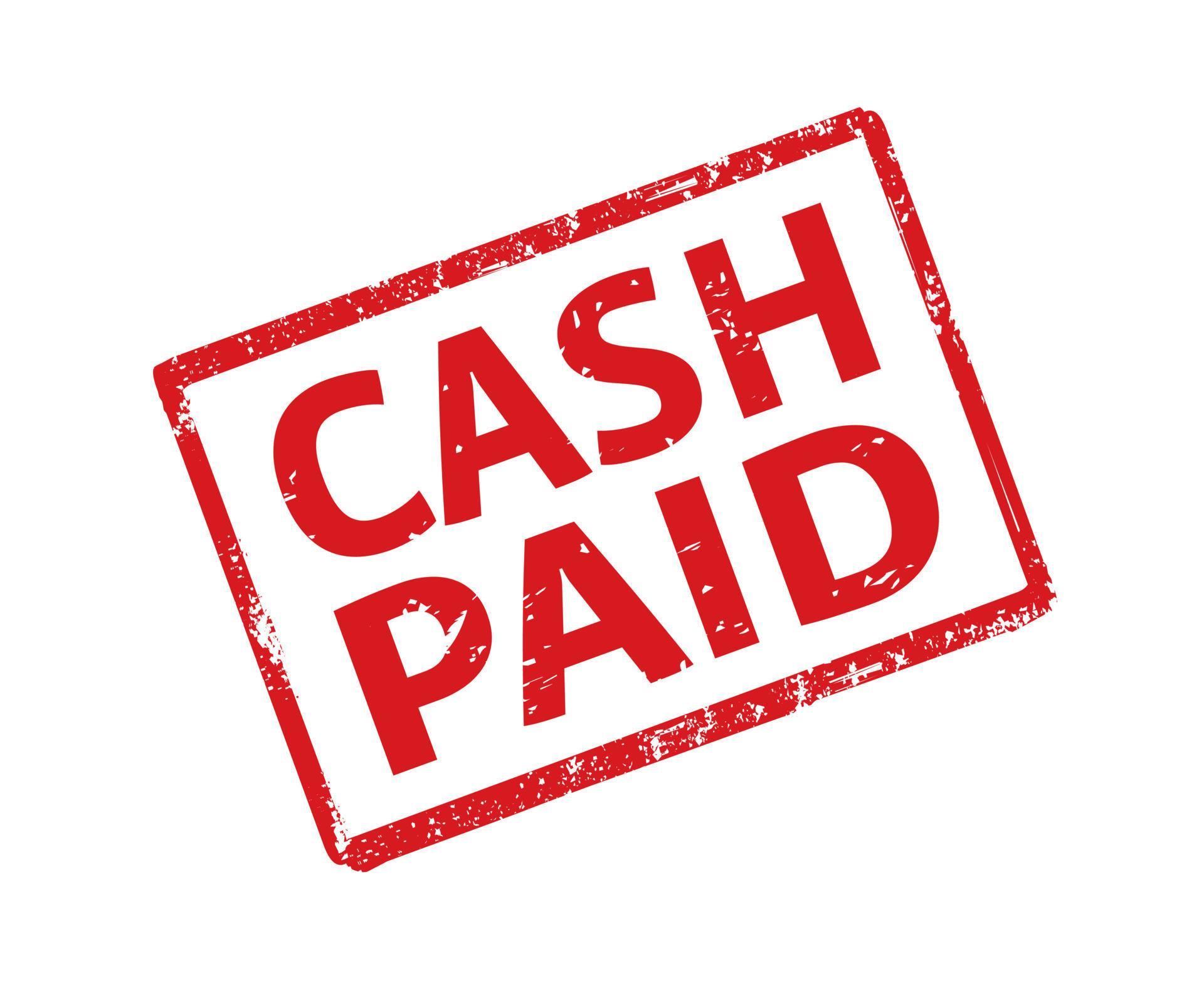 Black grunge stamp CASH PAID Vector outline graphic 21695350 Vector Black grunge stamp CASH PAID Vector outline graphic 21695350 Vector