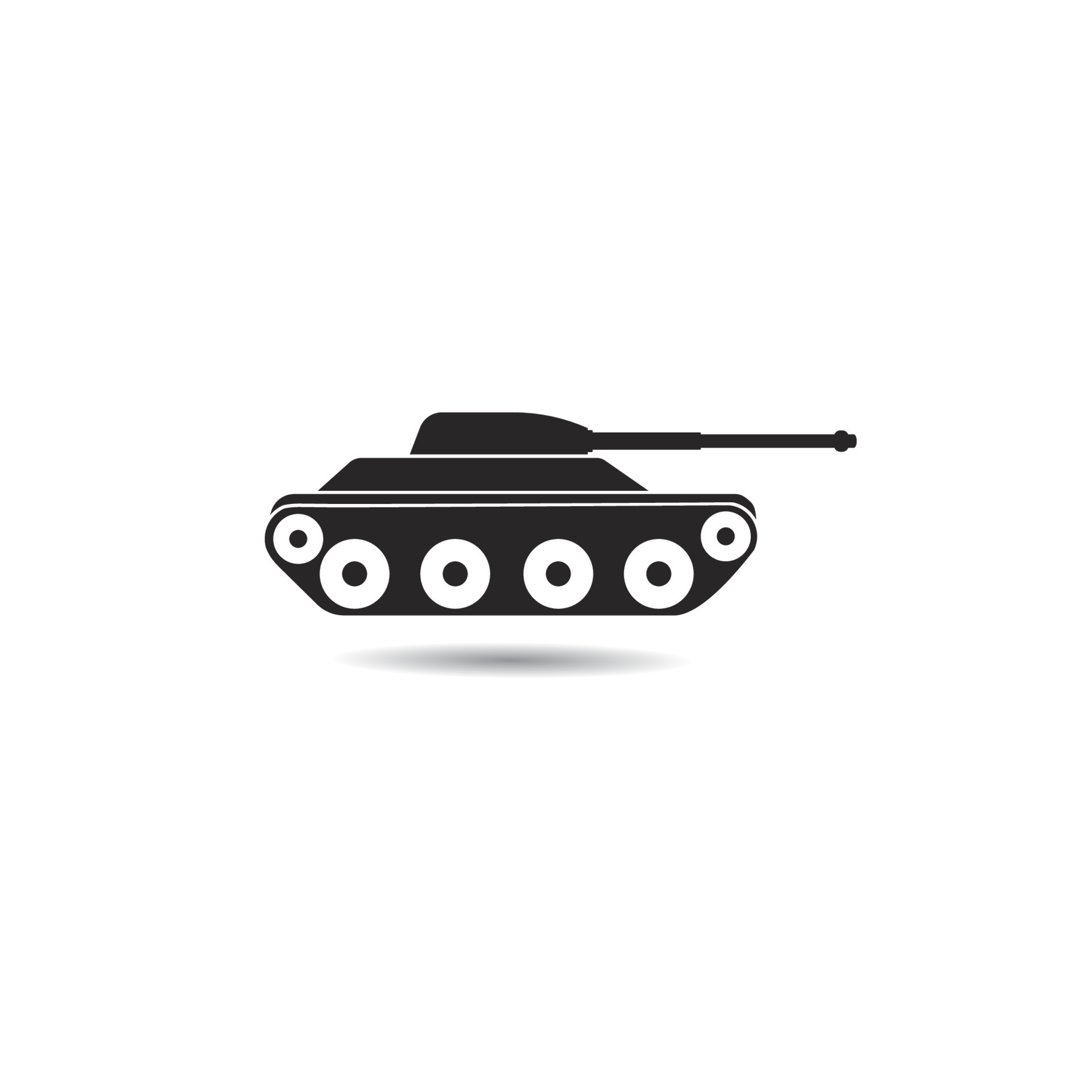 main battle tanks icon logo vector icon illustration 21695648 Vector ...