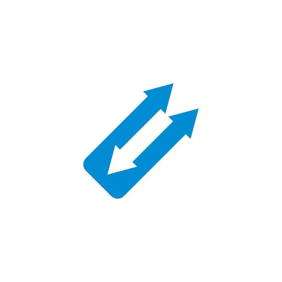 Arrows vector illustration icon Logo Template