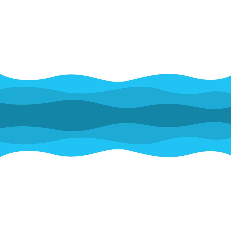 set of Abstract Water wave vector illustration design 21695779 Vector