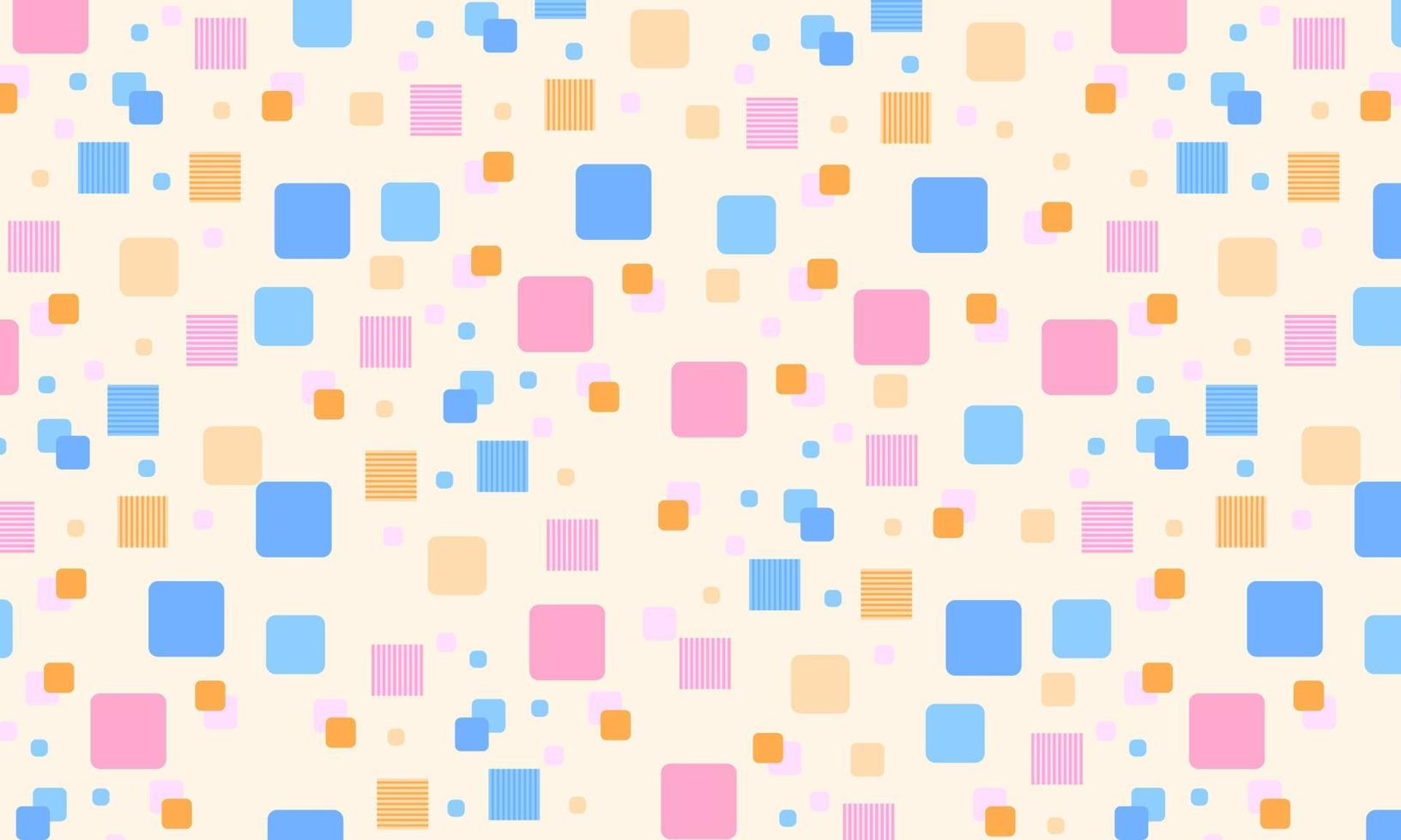 baby box colorful vector pattern background