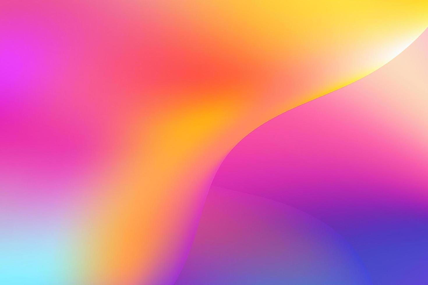 bstract colorful background illuminated with colorful neon light. Glowing curvy line. Simple wallpaper photo