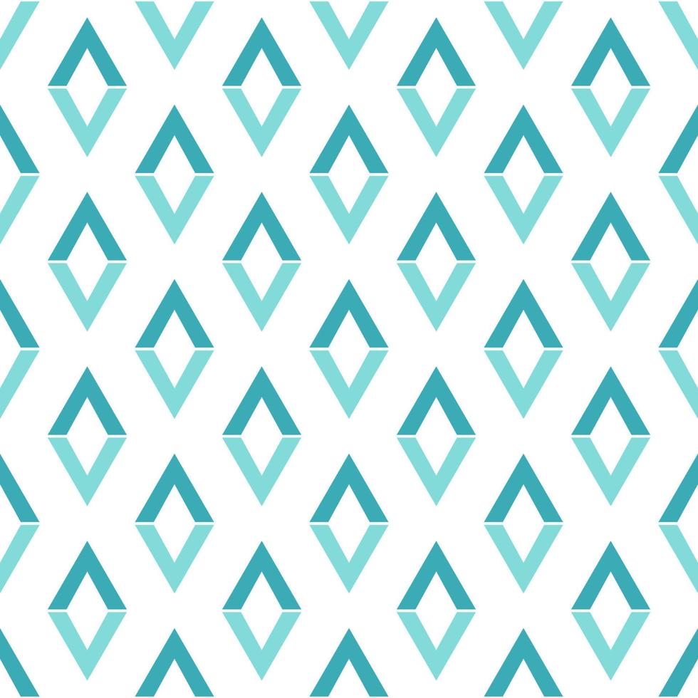 Pastel seamless vector pattern of blue rhombus. Perfect for fabric, textile, postcards, wallpapers