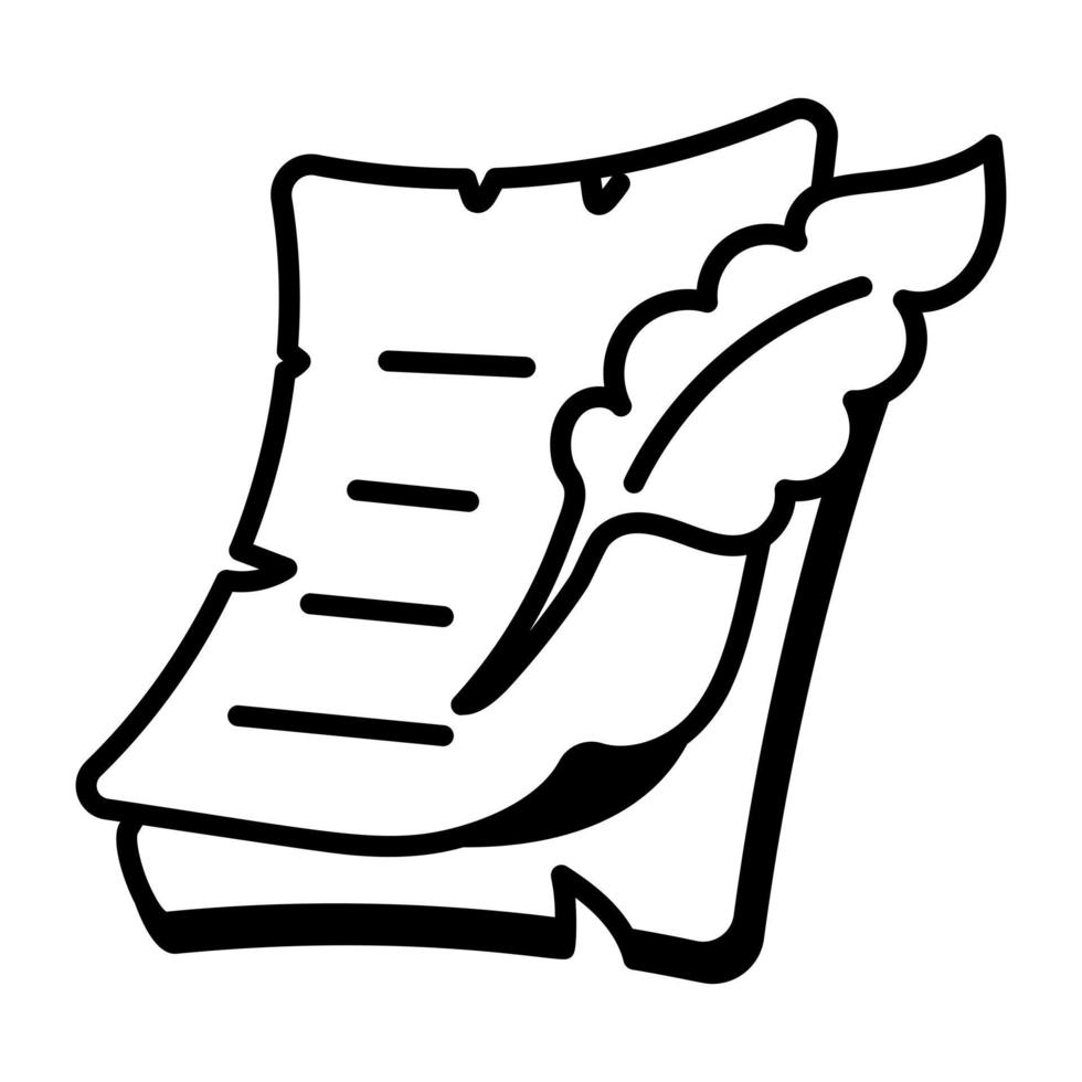 Trendy Ancient Manuscript vector